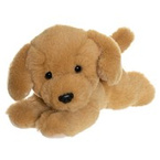 Teddykompaniet® plush cuddly mascot, Busiga puppy 25cm