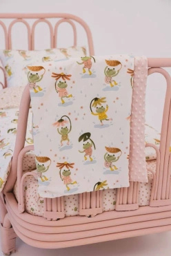 La millou lekki koc minky FROGS 