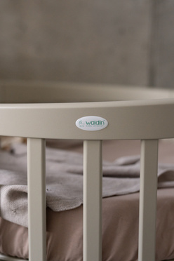 Waldin® 7in1 Oval crib