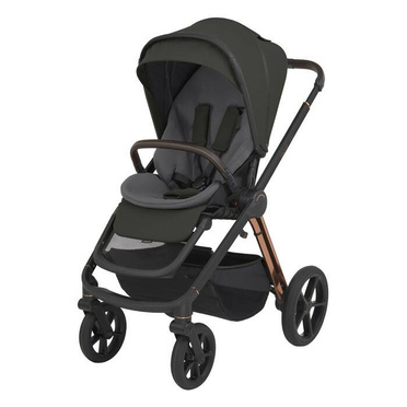 Espiro  Miloo  wózek głęboko-spacerowy zestaw 2w1 luxury green 
