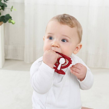 Mombella |  Gryzak Uspokajający Małpka | Chimney red