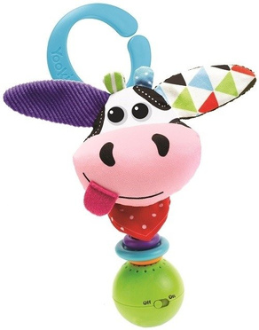 Yookidoo musical cow rattle