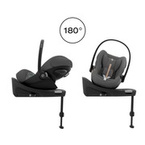 Cybex® Cloud G i-Size convertible 0-13 kg seat with swivel base | Lava Gray Plus