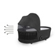 Cybex® Platinum Mios 3.0 Lux Carry Cot Carrycot | Sepia Black