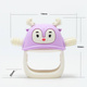 Smily Mia reindeer teether purple
