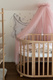 Waldin® tiulowy baldachim ze wspornikiem Rose