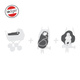 Lodger® waterproof double layer winter stroller sleeping bag light gray Taslon Drizzle