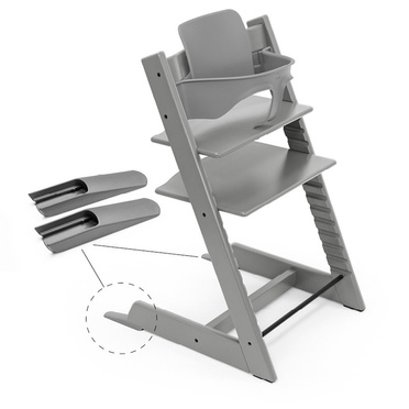 Stokke® Tripp Trapp® Baby Set² baby set | Storm Grey (V2)
