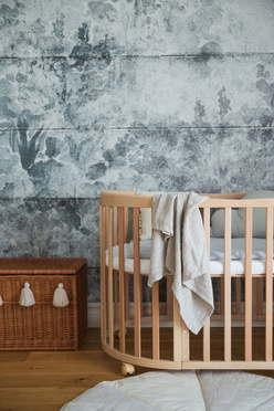 Waldin® 7in1 Oval crib