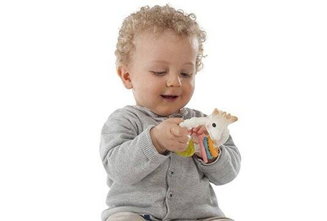 Sophie la Girafe® by Vulli® Teething ting | Colorful teether on a wheel