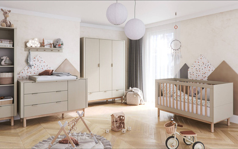 Pinio Miloo crib 140x70 champagne