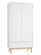 Pinio Miloo 2 door closet white