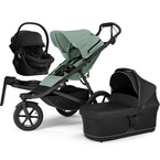 Thule® Urban Glide 3 | 2in1 set | multifunctional 3-wheel jogging stroller | Blue Mid