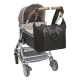 Storksak® Torba do wózka Stevie luxe black 
