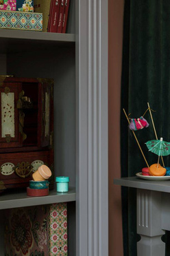 Bellamy® Ines bookcase | Neutral Grey