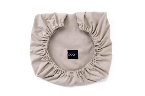 Poofi® stroller sheet 100% organic cotton | Nougat