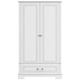 Bellamy® Ines tall 2-door closet 'tall' | Elegant White