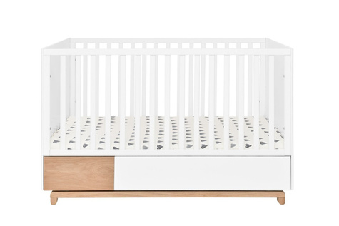 Bellamy |Nomi | Crib | 140x70 | White + Natural