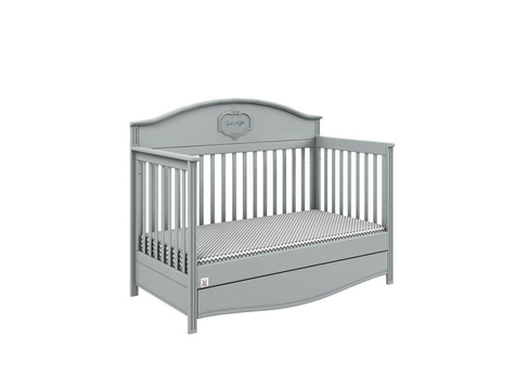 BELLAMY | GOOD NIGHT | CRIB 140X70 | GRAY