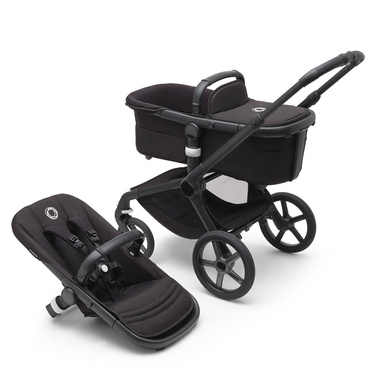 Bugaboo® Fox 5 Base Set | Black + Midnight Black