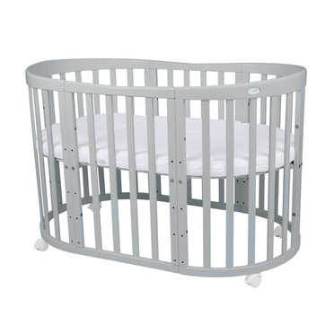 Waldin® łóżeczko 7w1 Owal