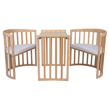 Waldin® 7in1 Oval crib