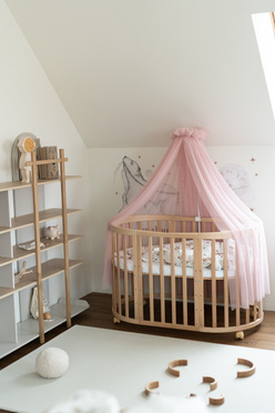 Waldin® tiulowy baldachim ze wspornikiem Rose