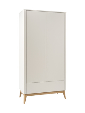 Pinio Miloo chest of drawers 3 drawers + 1 door champagne