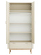 Pinio Miloo 2 door closet champagne