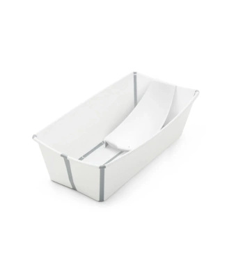 Stokke® Flexi Bath® X-Large + Newborn Support duża wanienka z wkładką | White