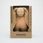 MOONIE | SZUMIŚ 2.0 | SZUMIĄCY ORGANICZNY KRÓLIŚ Z LAMPKĄ | CAPPUCCINO