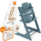 Stokke® Tripp Trapp® 2in1 set, chair + baby set | Fjord Blue