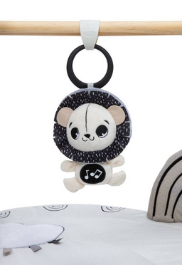 Tiny Love gymnastics / educational mat with wooden stand Decor black and white