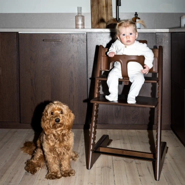 Stokke® Tripp Trapp® Wooden Children's Chair | Walnut Brown