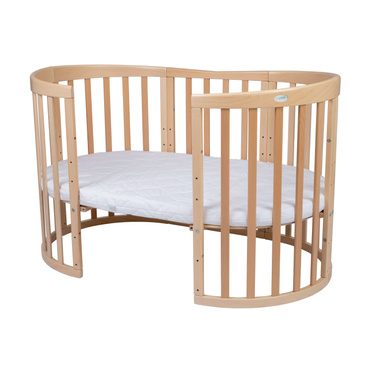 Waldin® łóżeczko 7w1 Owal