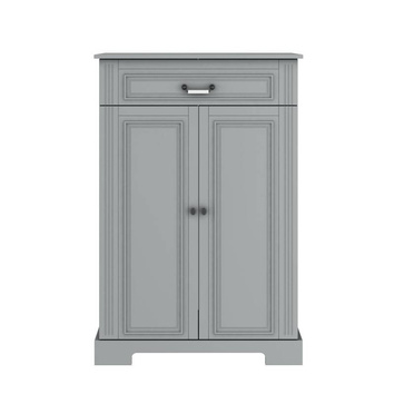 Bellamy® Ines komoda wysoka 2-drzwiowa | Neutral Grey