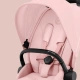 Cybex® Priam 4 2in1 set, deep-stroller | Peach Pink + Rosegold