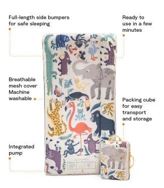 Jetkids™ by Stokke® Cloudsleeper mattress-travel crib