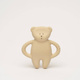 Moonie Teddy Bear Sand teether made of natural rubber