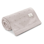 Yosoy® 100% merino wool jersey blanket | blue
