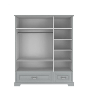 Bellamy® Ines 3-door closet | Neutral Grey