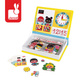 Janod | Magnetibook | Magnetic Jigsaw Puzzle | Learn to Watch