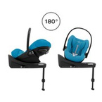 Cybex® Cloud G i-Size convertible 0-13 kg seat with swivel base | Beach BluePlus