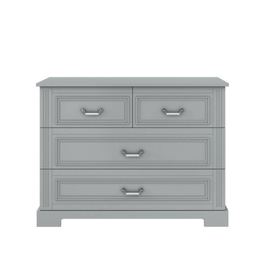 Bellamy® Ines 4-drawer chest | Neutral Grey