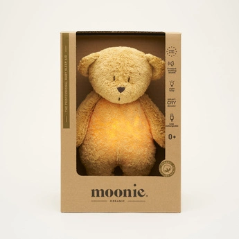 MOONIE 2.0 | TEDDY BEAR | TEDDY ORGANIC WITH LIGHT | HONEY