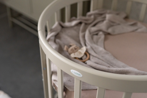 Waldin® 7in1 Oval crib
