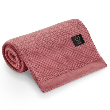Yosoy | Clover Bamboo Blanket | Rose Gold