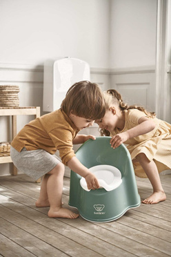 BabyBjorn | Nightstand with Backrest | Dark Green