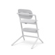 Cybex® Lemo 2™ zestaw 3w1, krzesełko ergonomiczne + baby set + tacka |  All White