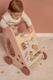 Little Duch® drewniany chodzik edukacyjny | Flowers & Butterflies